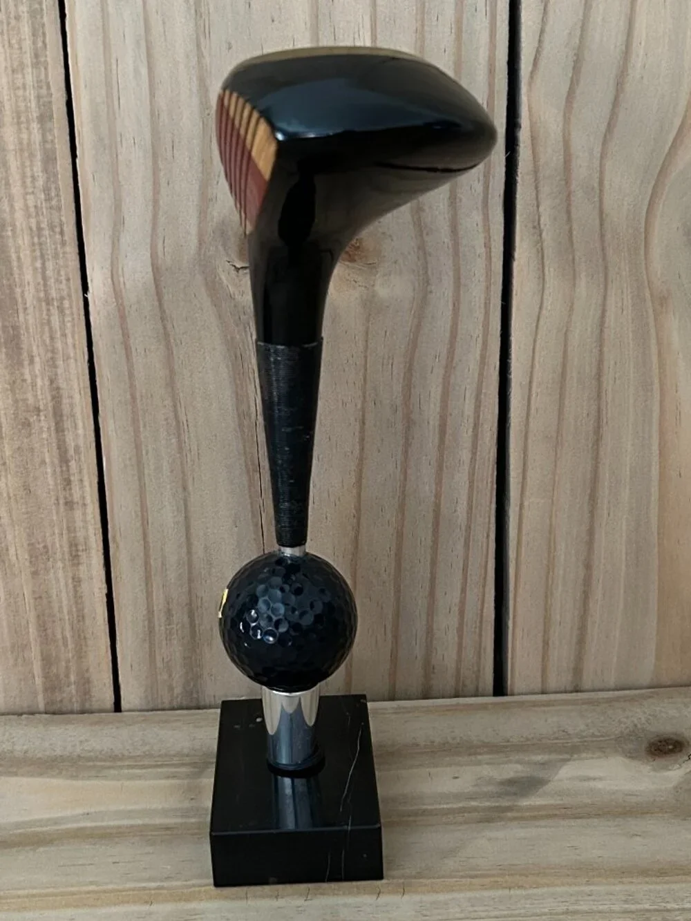 Handcrafted Wooden Club Pittsburgh Pirates Ball Tap Handle Desk Topper
